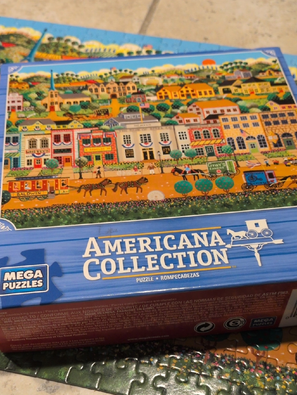 Mega Puzzles- Americana Collection 500 Piece Puzzle - 13 X 19 Inches- Berea
